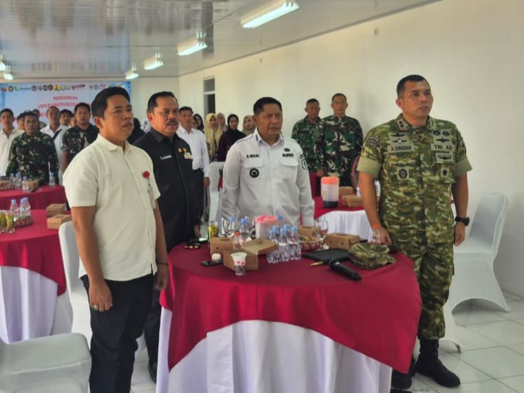 Bupati Samsul Rizal mengikuti peresmian operasionalisasi 1.061 Koperasi Desa Kelurahan Merah Putih