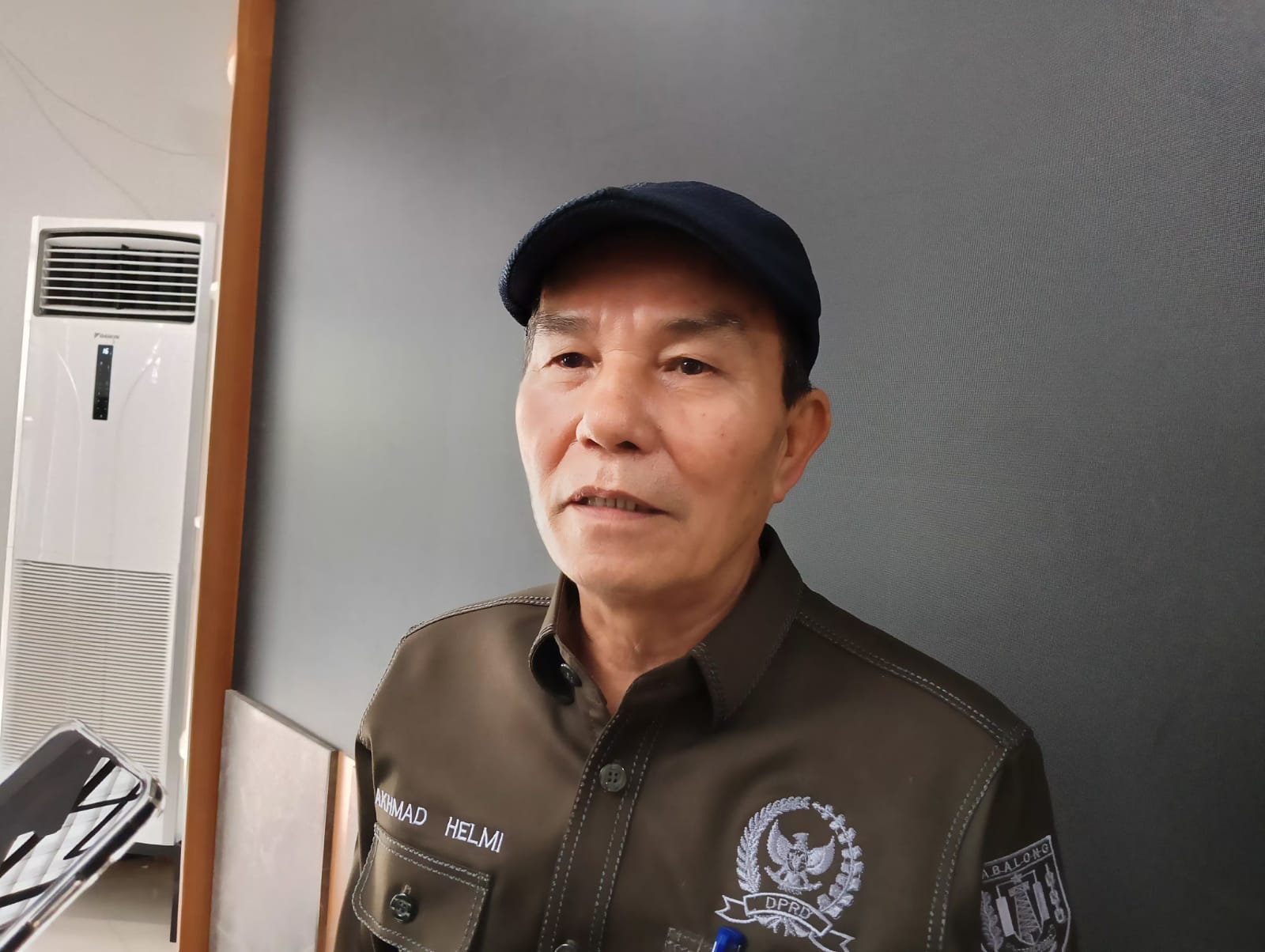 H Ahmad Helmi Ketua Komisi I DPRD Tabalong