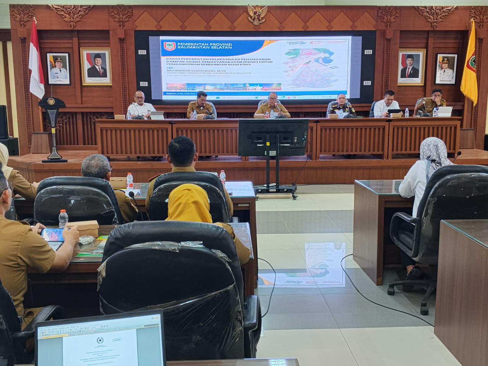 Lahan Bendungan Riam Kiwa Sudah Siap 80 Persen, Pemprov Kalsel Kebut Penyelesaian