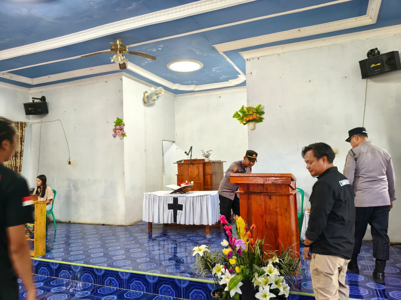 Pastikan Keamanan Ibadah Kenaikan Yesus Kristus 2026, Polsek Halong Kerahkan Pengamanan Ketat