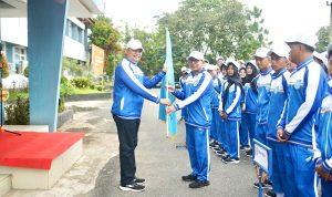 Pemkab Banjar Lepas dan Dukung Penuh Atlet Popda 2026