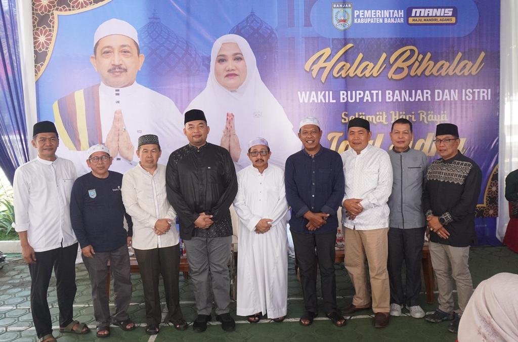 Halalbihalal Idul Adha, Wabup Banjar Pererat Silaturahmi dengan Masyarakat