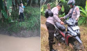 Proses Evakuasi penemuan mayat dipintu aliran air Desa Sungai Tuan Ulu2