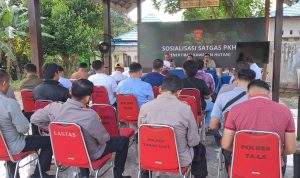 Suasana Satgas Sosialisasi PKH