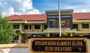 Tampak depan Polres Banjarbaru