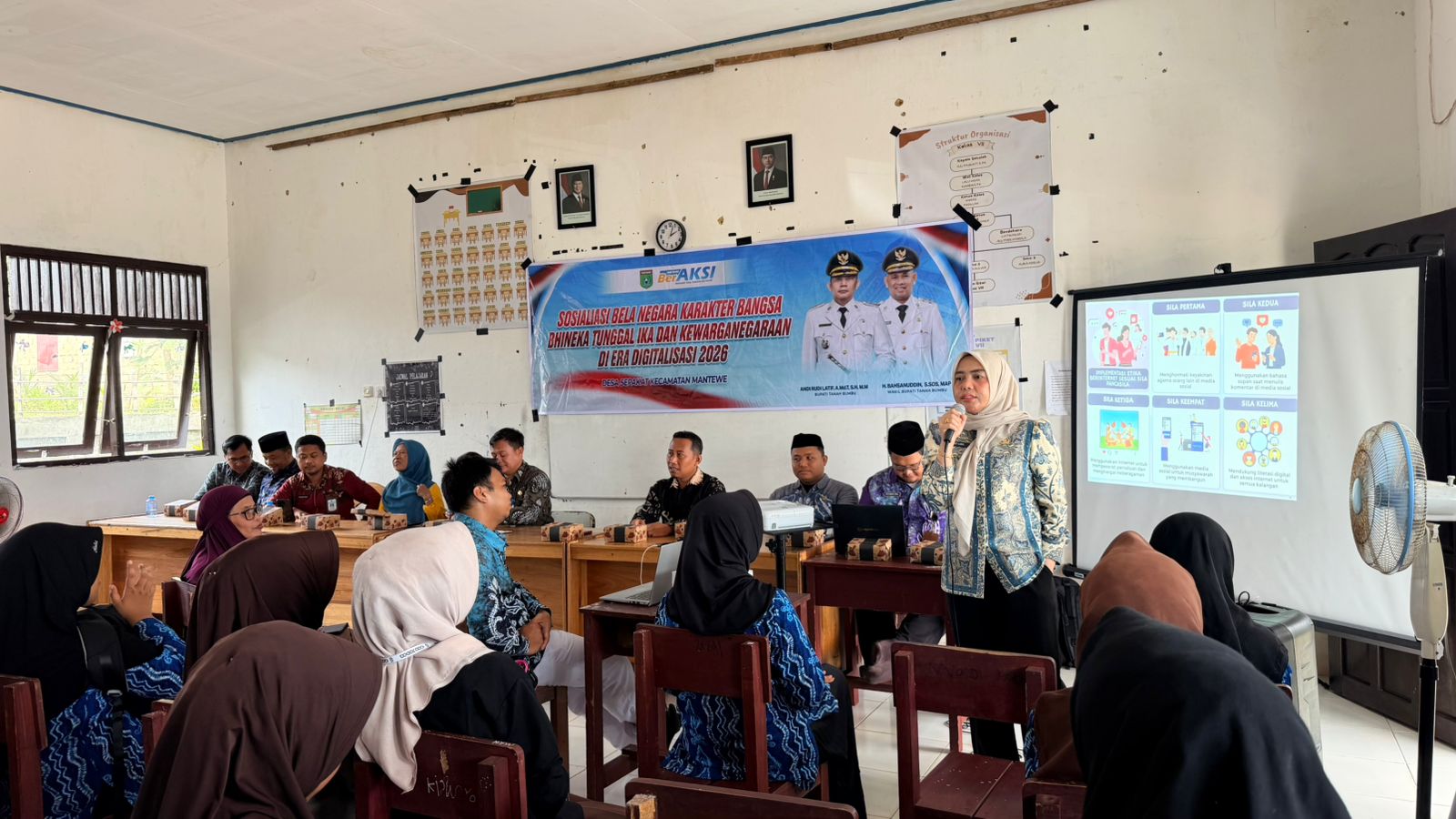 Pemkab Tanah Bumbu Gelar Sosialisasi Bela Negara dan Bhinneka Tunggal Ika, Bekali Generasi Muda Nilai Pancasila dan Nasionalisme