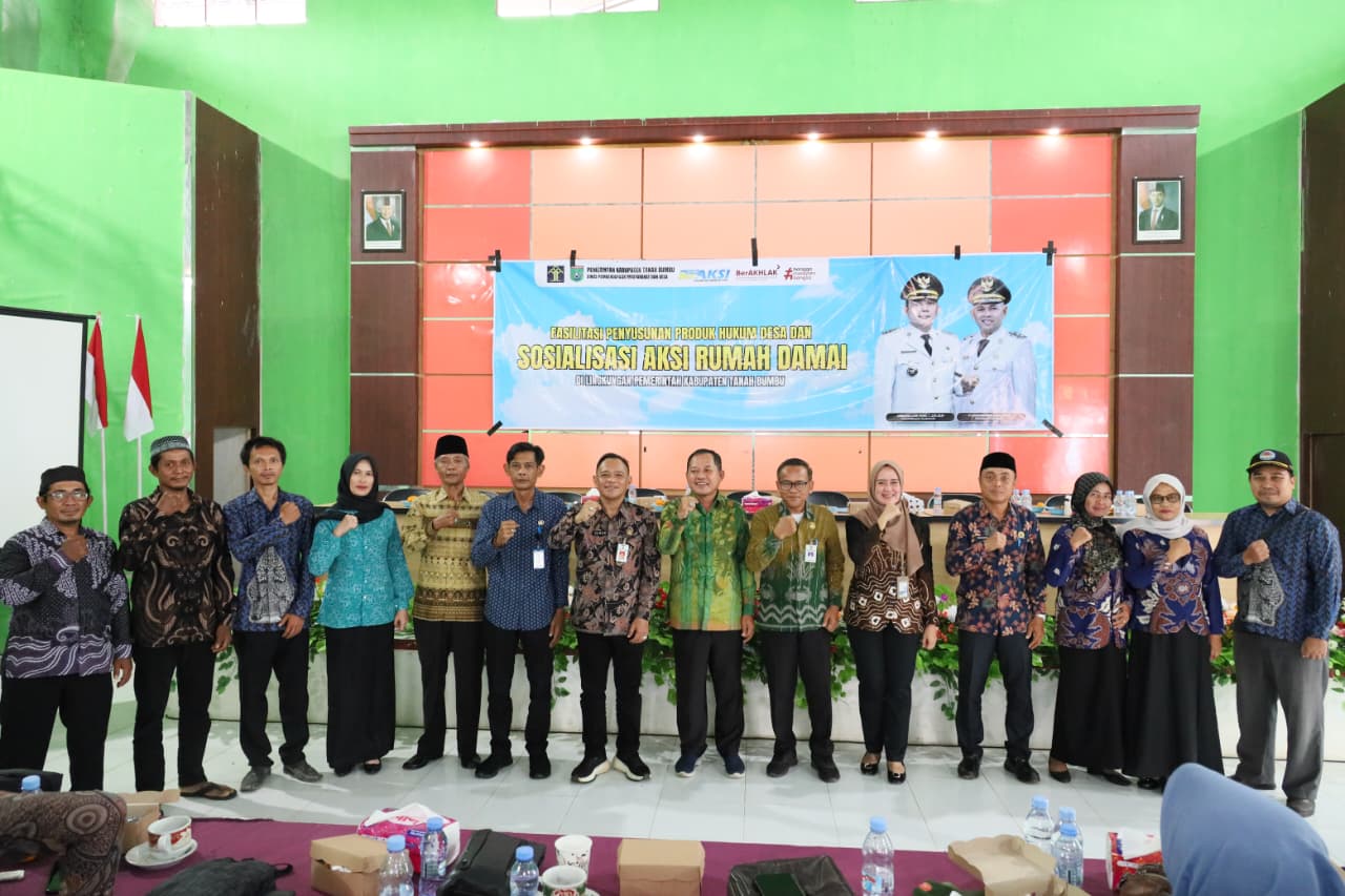 Pemkab Tanah Bumbu Gelar Sosialisasi Aksi Rumah Damai untuk Wujudkan Desa Tertib, Aman, dan Harmonis