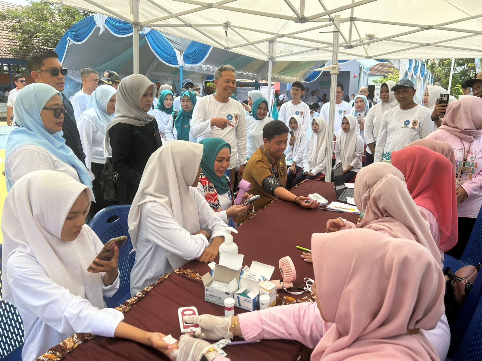Cegah Stunting Sejak Remaja, Dinkes dan TP PKK Kalsel Gelar Aksi Bergizi di SMAN 11