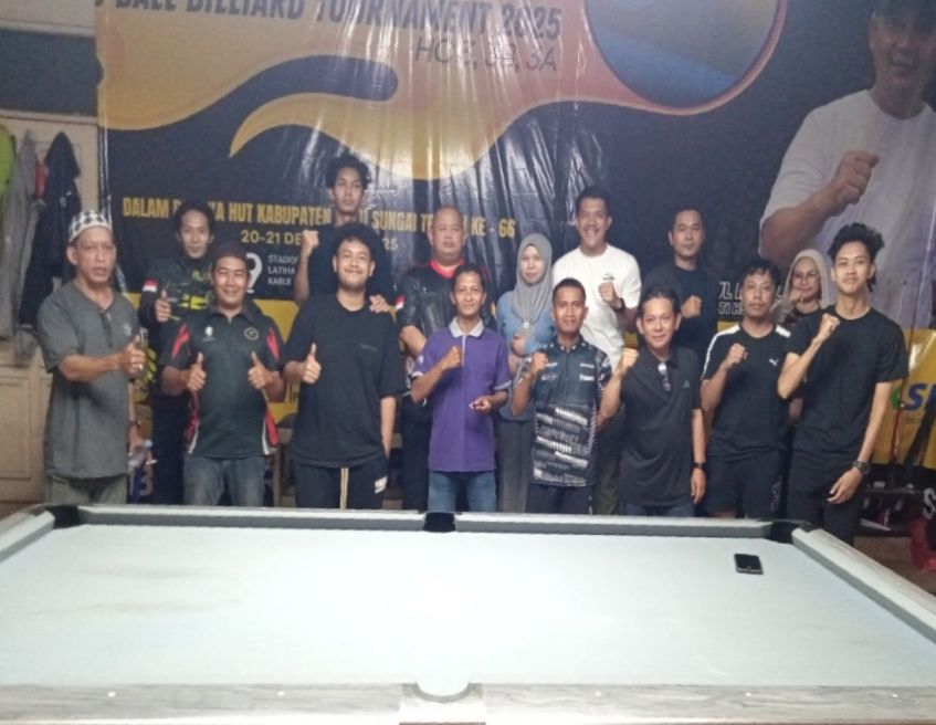 Erwin Jecky Silalahi Pimpin POBSI HST 2026-2030, Fokus Cetak Atlet Muda Biliar Berprestasi