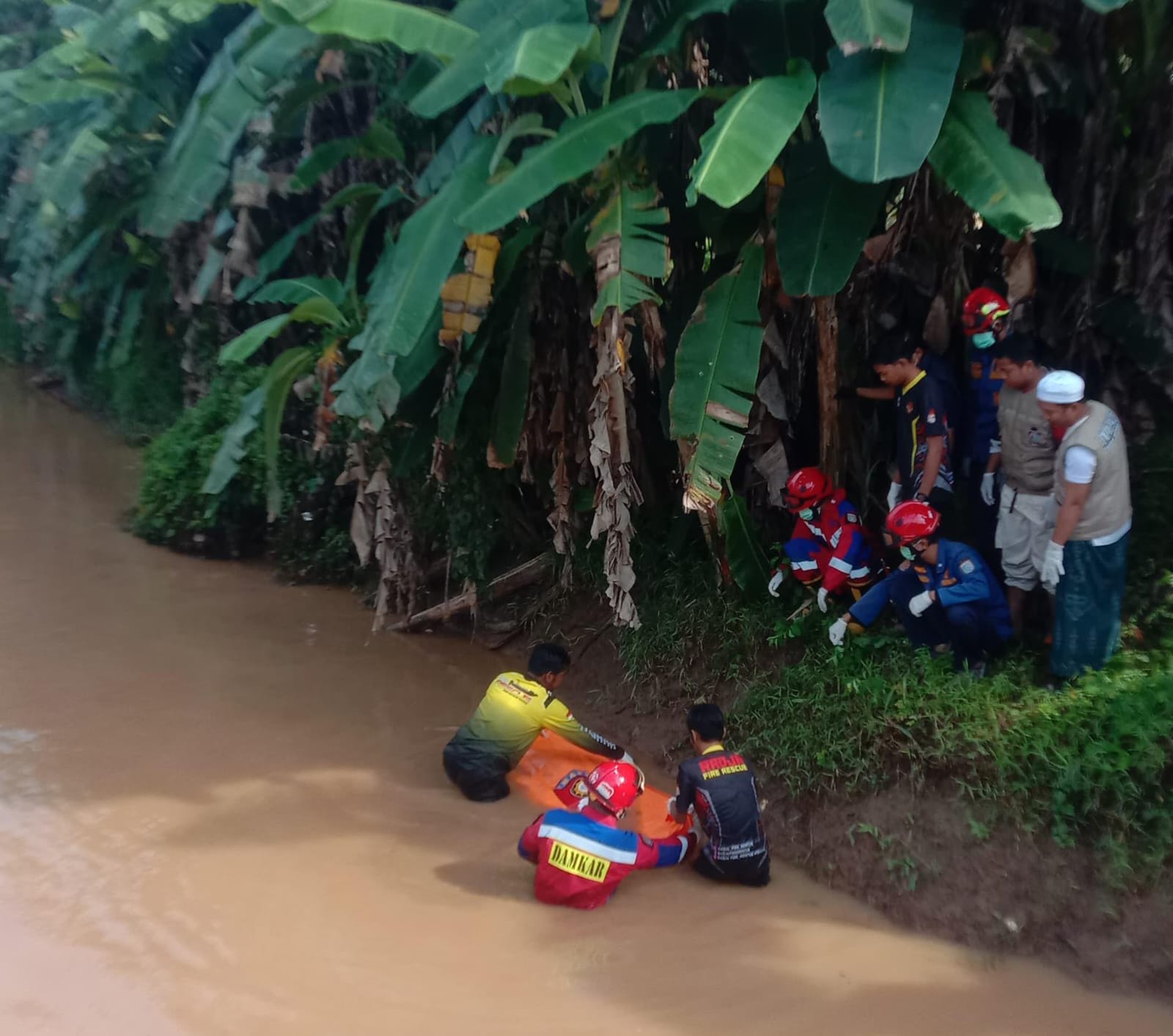 Penemuan Mayat di Sungai Tuan Ulu Kabupaten Banjar, Korban Sebelumnya Dilaporkan Hilang