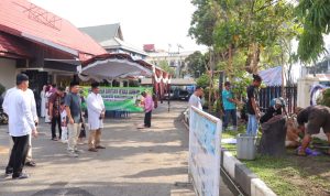 polresta banjarmasin melakukan poemotongan hewan kurban