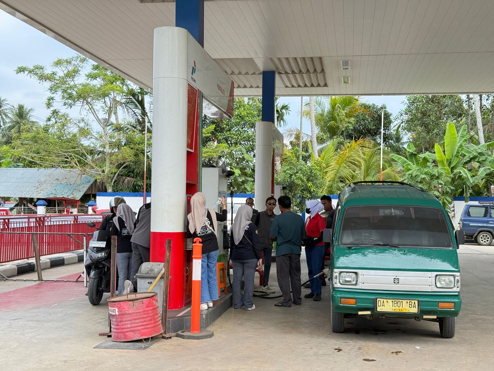 Dinas Perdagangan HST Temukan Alat Pengisian Pertalite Tidak Akurat Saat Monitoring 3 SPBU