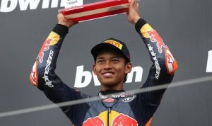 veda ega8 Jumat (15/5/2026) hari ini pembalap Moto3 Indonesia Veda Ega Pratama akan Kembali mengaspal dalam rangkaian MotoGP Catalunya 2026. (Wartabanjar.com/Veda_54)