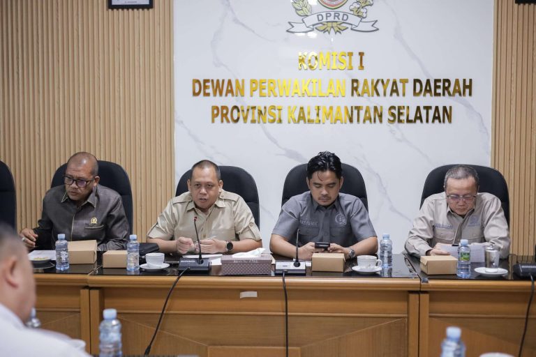 Komisi I dan Sekretariat DPRD Kalsel Gelar Rapat, Sinkronkan Kebutuhan Anggaran Tahun 2027