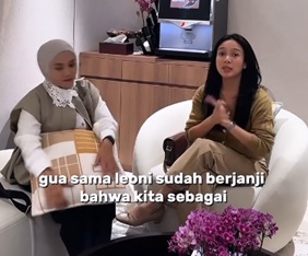 Dhea Ananda &amp; Leony Vitria "Trio Kwek Kwek" Janji Bakal Saling Kirim Masakan Bebek Saat Ulang Tahun, Begini Reaksi Enno Lerian