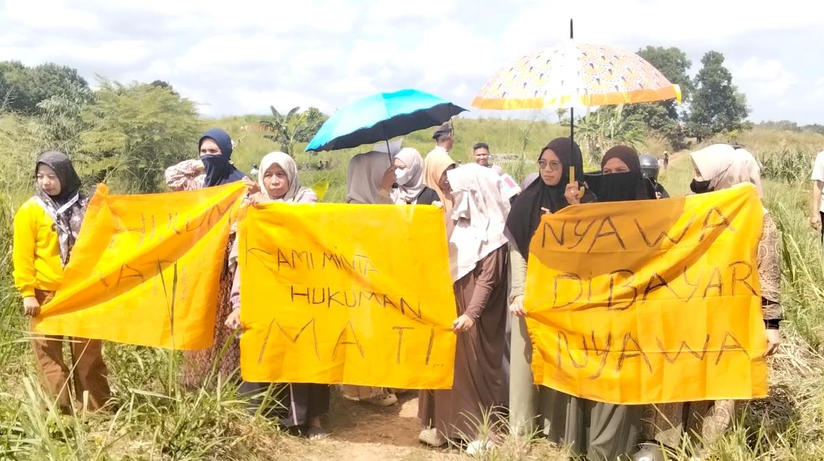 Saksikan Reka Adegan Pembunuhan Sungai Ulin Banjarbaru, Keluarga Ustazah Hasanah Desak Hukuman Maksimal