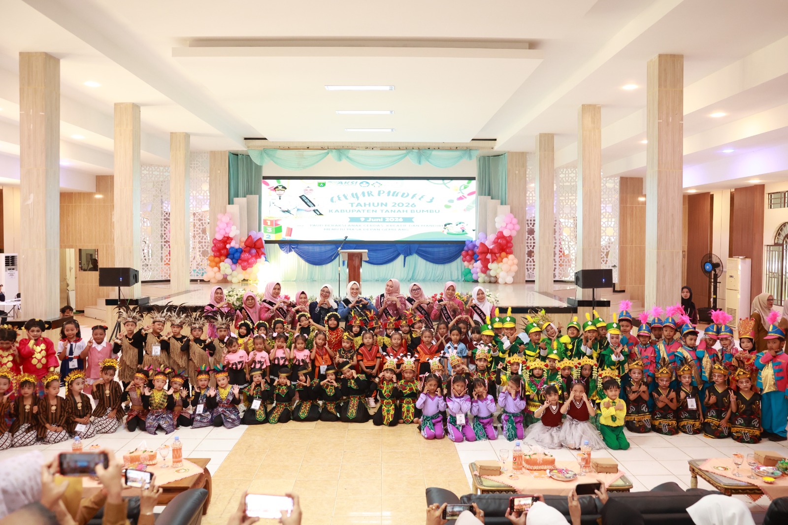 Lomba Gebyar PAUD Ke-3 di Tanah Bumbu, Ajang Kreativitas dan Sportivitas