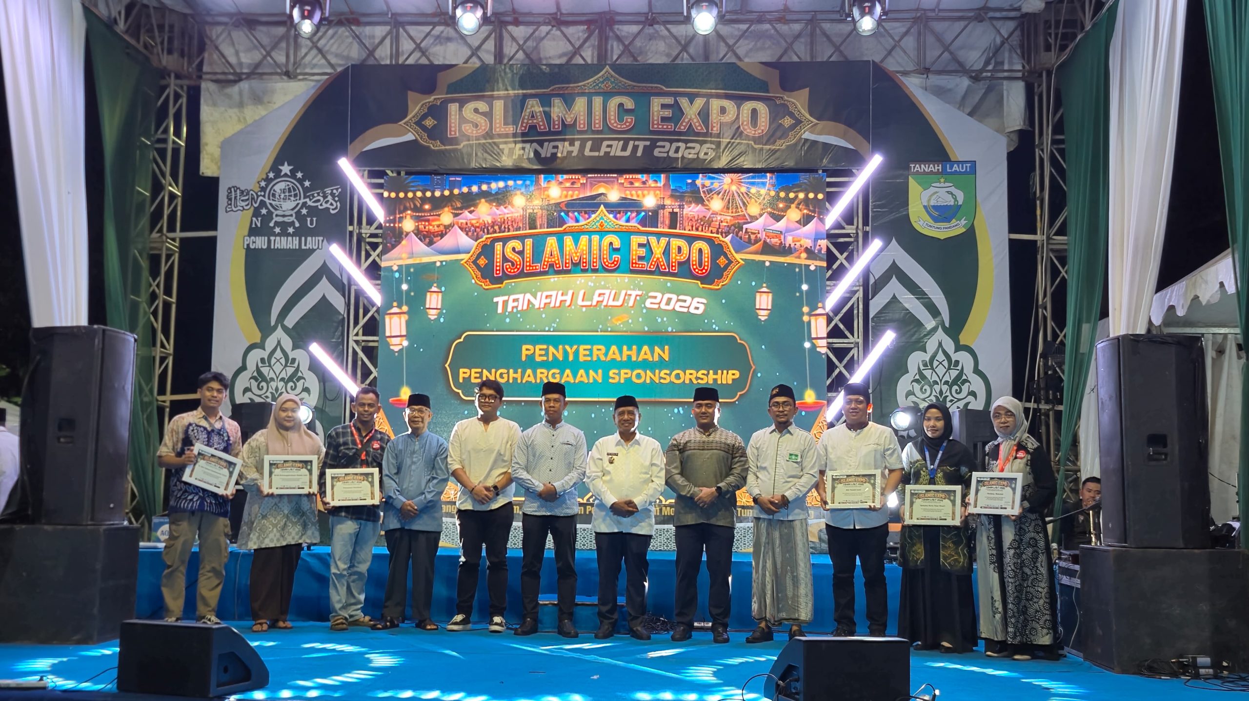 Alma Esbeye Meriahkan Penutupan Islamic Expo Tanah Laut 2026, UMKM Turut Terdongkrak
