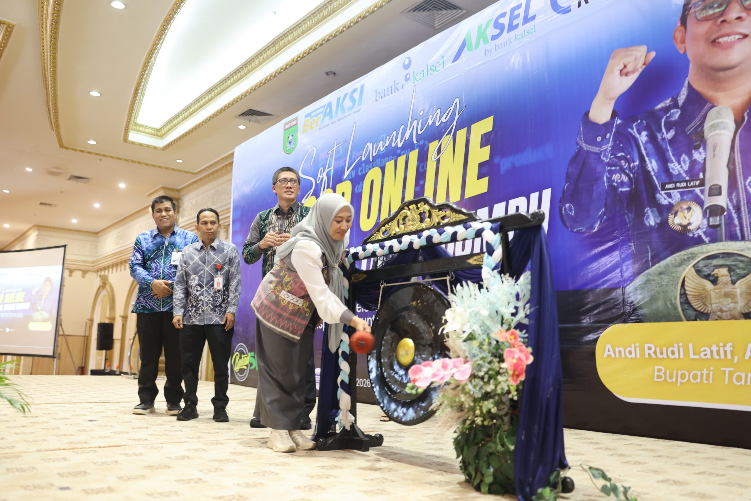 Komitmen Tanah Bumbu Wujudkan Tata Kelola Keuangan, Luncurkan SP2D Online Terintegrasi SIPD RI