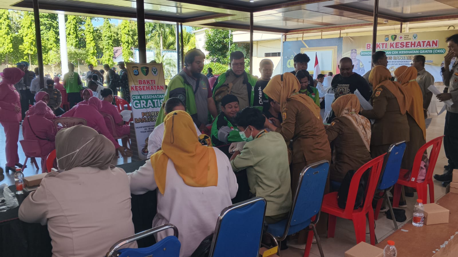 Libatkan Ojol di Hari Bhayangkara ke-80, Polres Banjarbaru Perkuat Sinergi Jaga Kota