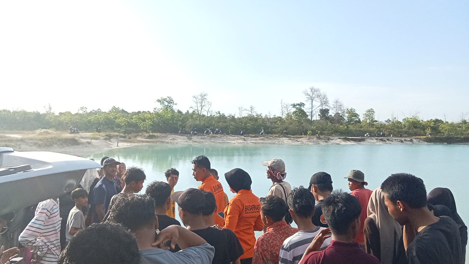 Remaja Tenggelam di Danau Biru Kabupaten Banjar Akhirnya Ditemukan