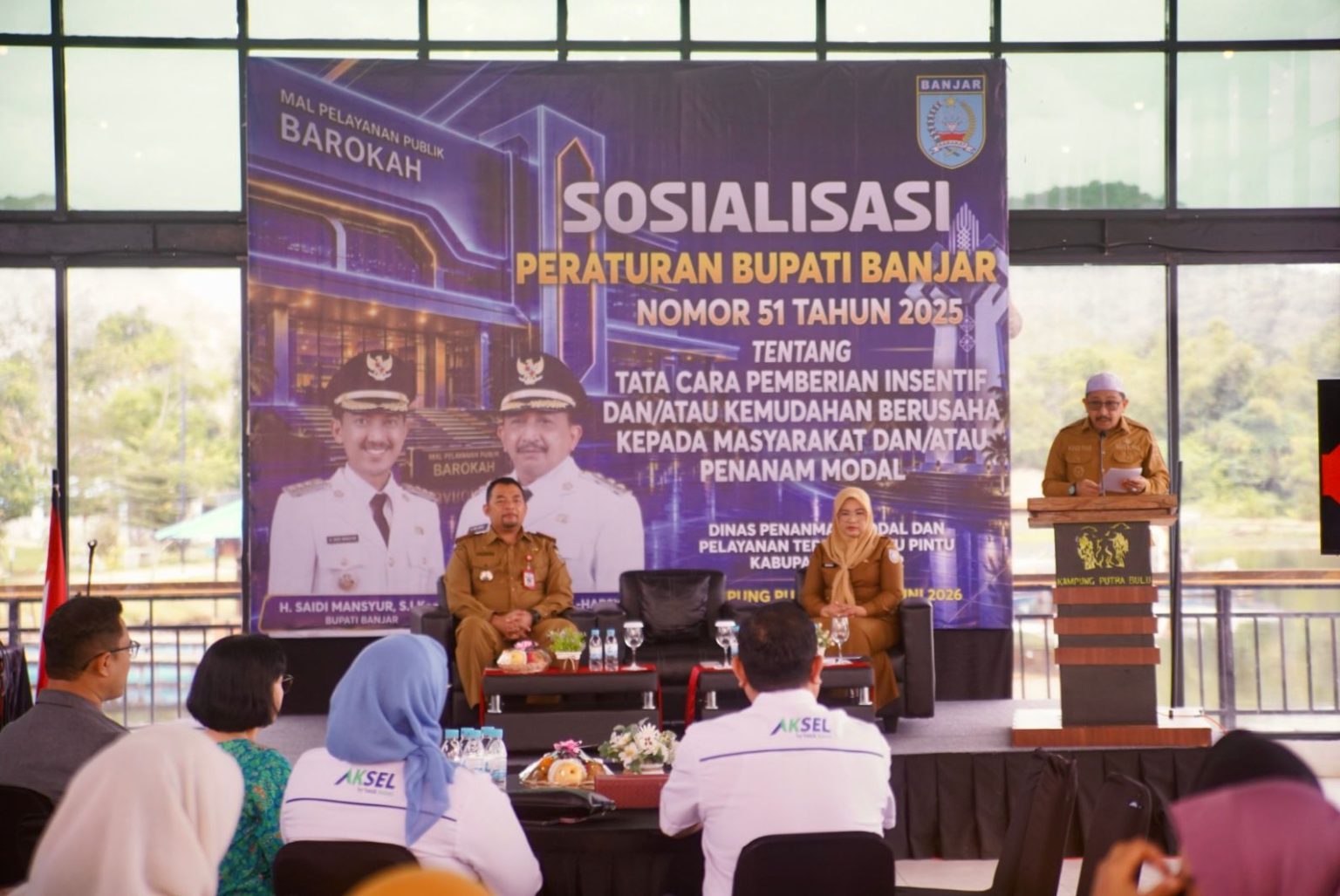 Pemkab Banjar Sosialisasikan Perbup Insentif Investasi, Prioritas Pelaku Usaha dan UMKM