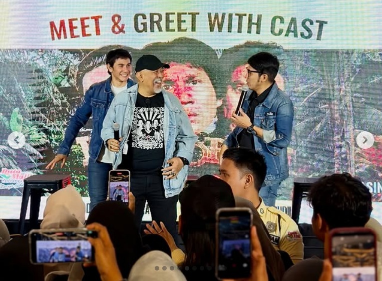 Indro Warkop Hadiri Meet &amp; Greet Film "Warkop DKI ViRaLiN dOoOoNg..!!" Hingga Kulineran di Banjarmasin