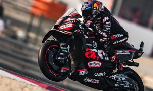 Jorge Martin saat berlaga pada MotoGP Qatar 2025(Dok. @89jorgemartin)