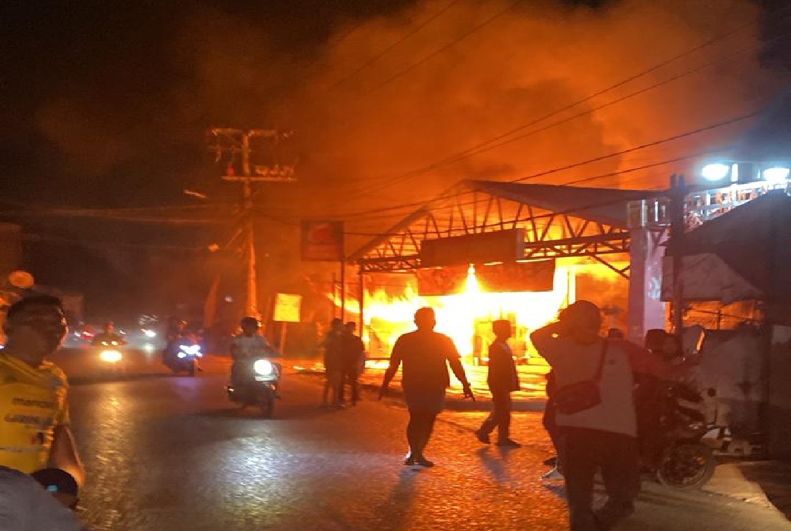 Empat Kios dan Satu Ruko Terdampak Kebakaran di Sungai Andai Banjarmasin, Terjadi Saat Ada Pemadaman Listrik