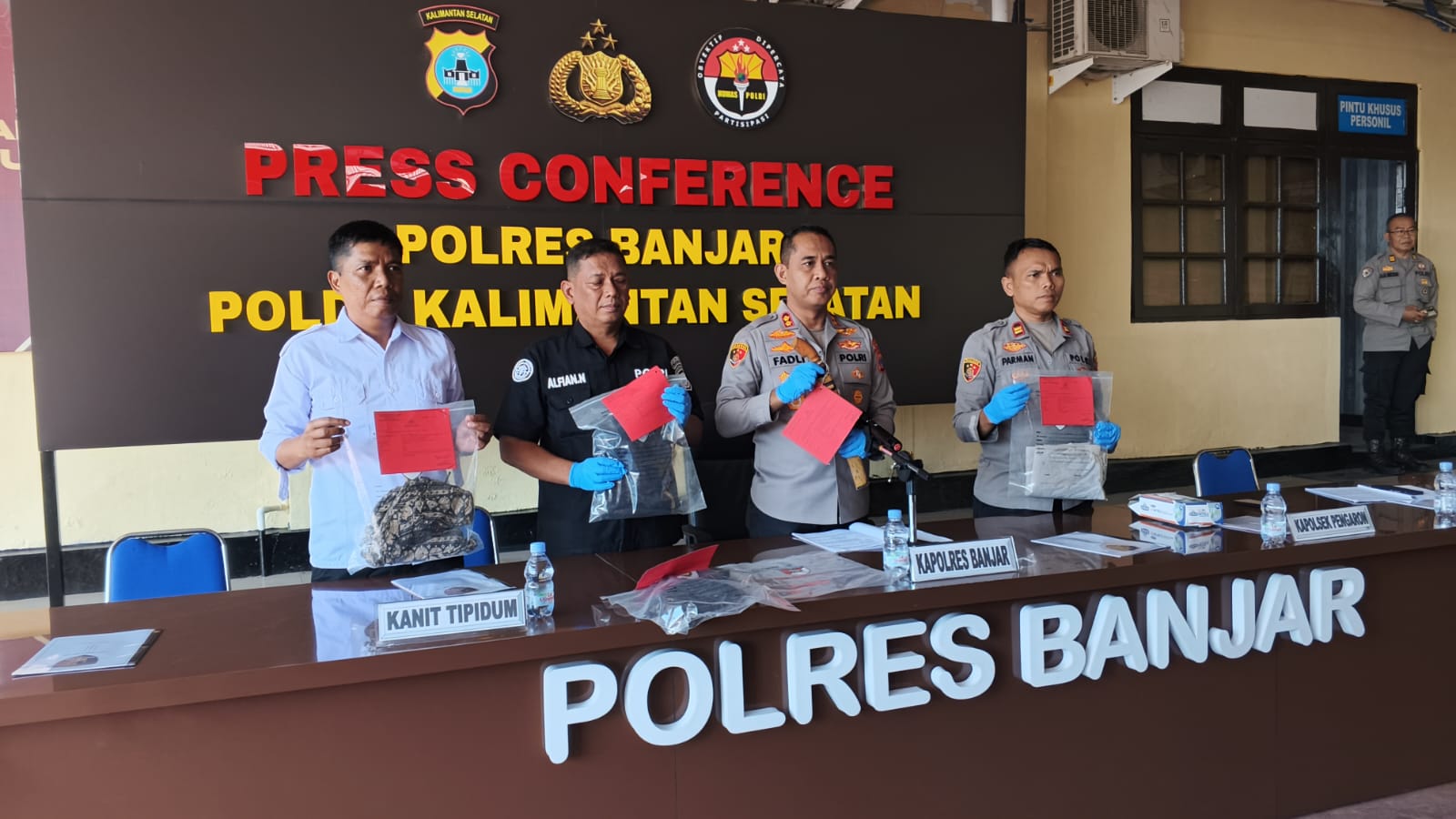 Pelaku Pembunuhan di Pengaron Banjar Tak Kabur, Tetap Beraktivitas Normal Hingga Tertangkap
