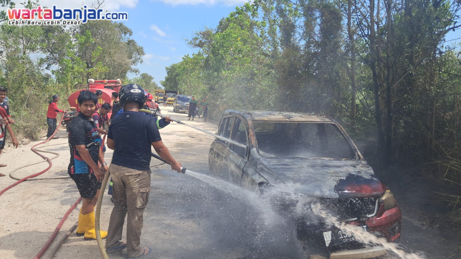 Mobil Terbakar