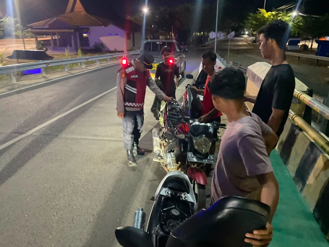 Antisipasi Gangguan Kamtibmas, Polsek Takisung Tanah Laut Gencarkan Patroli Rutin di Objek Wisata