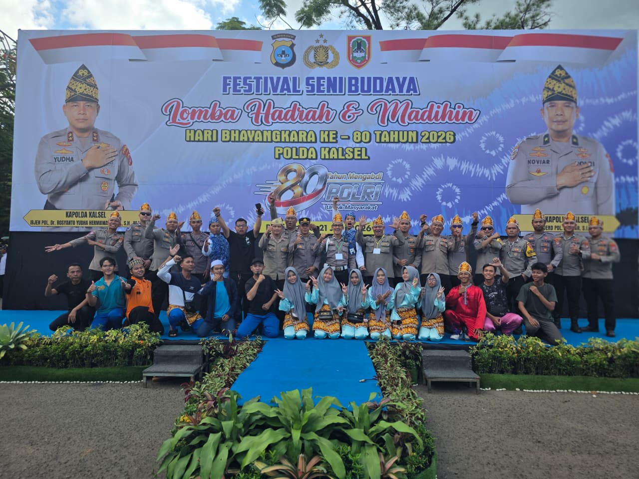 Polres Tanah Laut Raih Dua Juara di Festival Seni Budaya Polda Kalimantan Selatan 2026