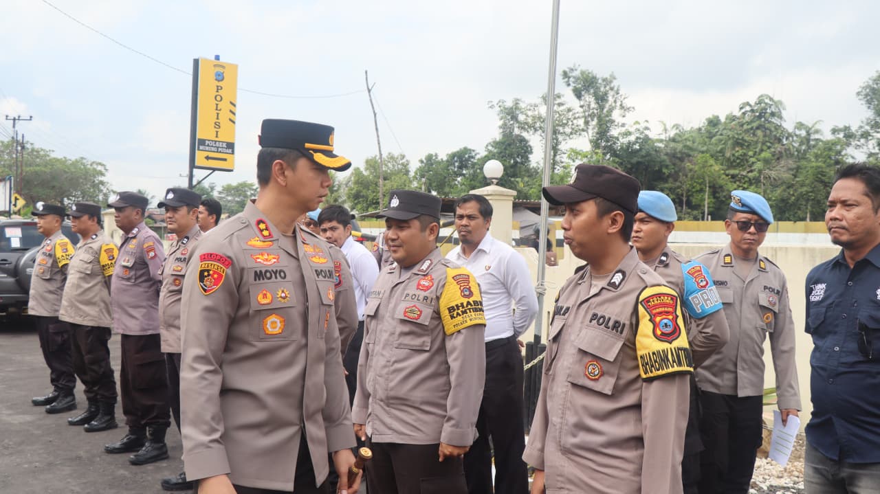 Sidak Kapolres Tabalong