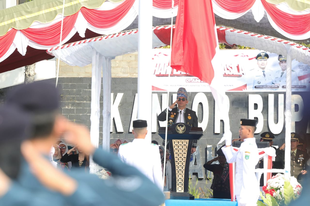 Peringatan Hari Lahir Pancasila 2026 di Tanah Bumbu, Bupati Andi Rudi Latif Ingatkan Nilai Luhur Pancasila
