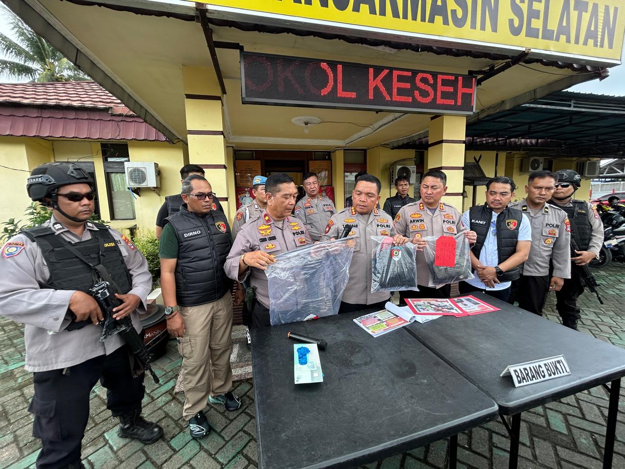 Ditusuk dengan Wiper Hingga Tewas, Polisi Ungkap Motif Pembunuhan di Jalan Rajawali Raya Banjarmasin