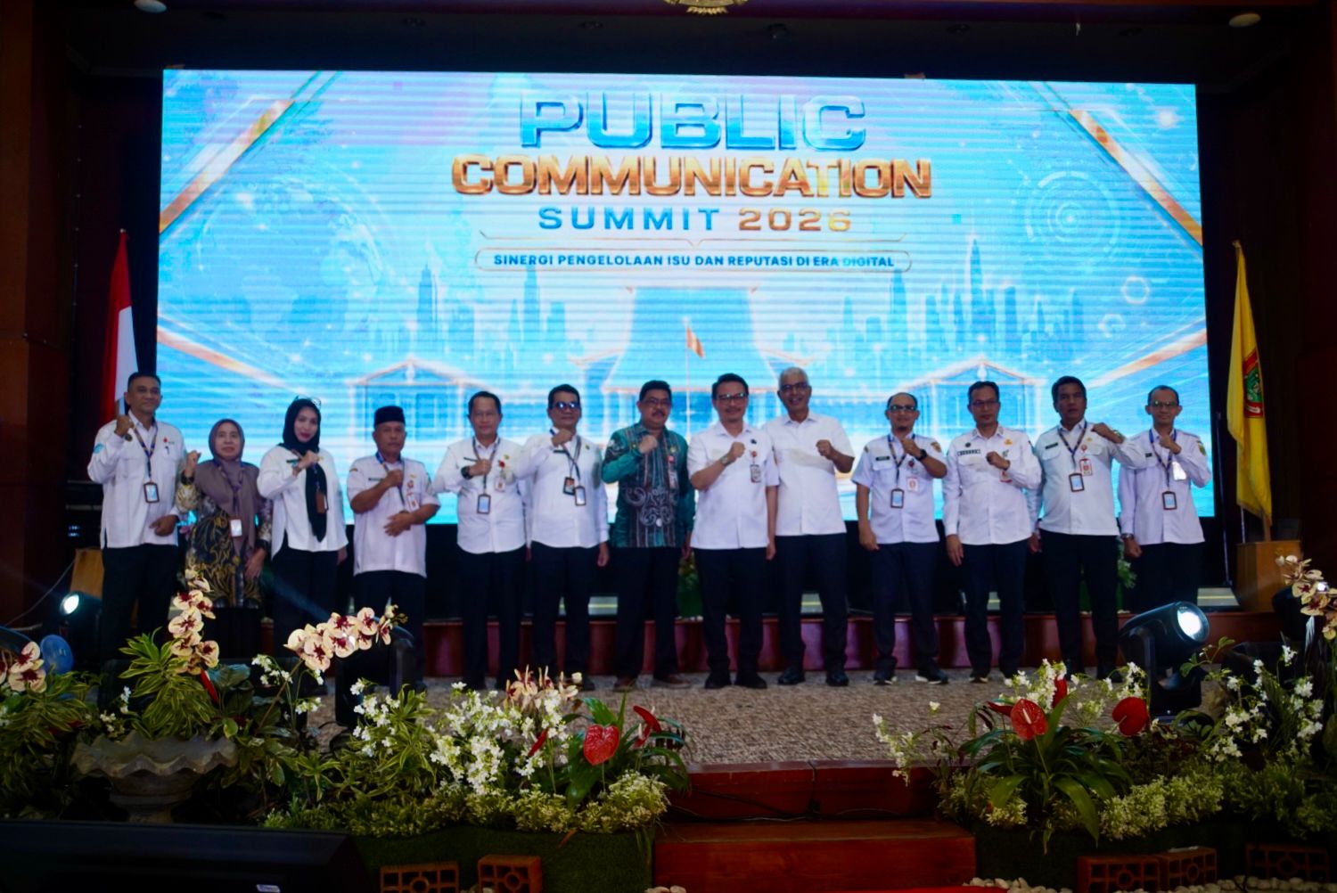 Kominfo se-Kalsel Deklarasikan Komitmen Bersama di Public Communication Summit 2026 Banjarmasin