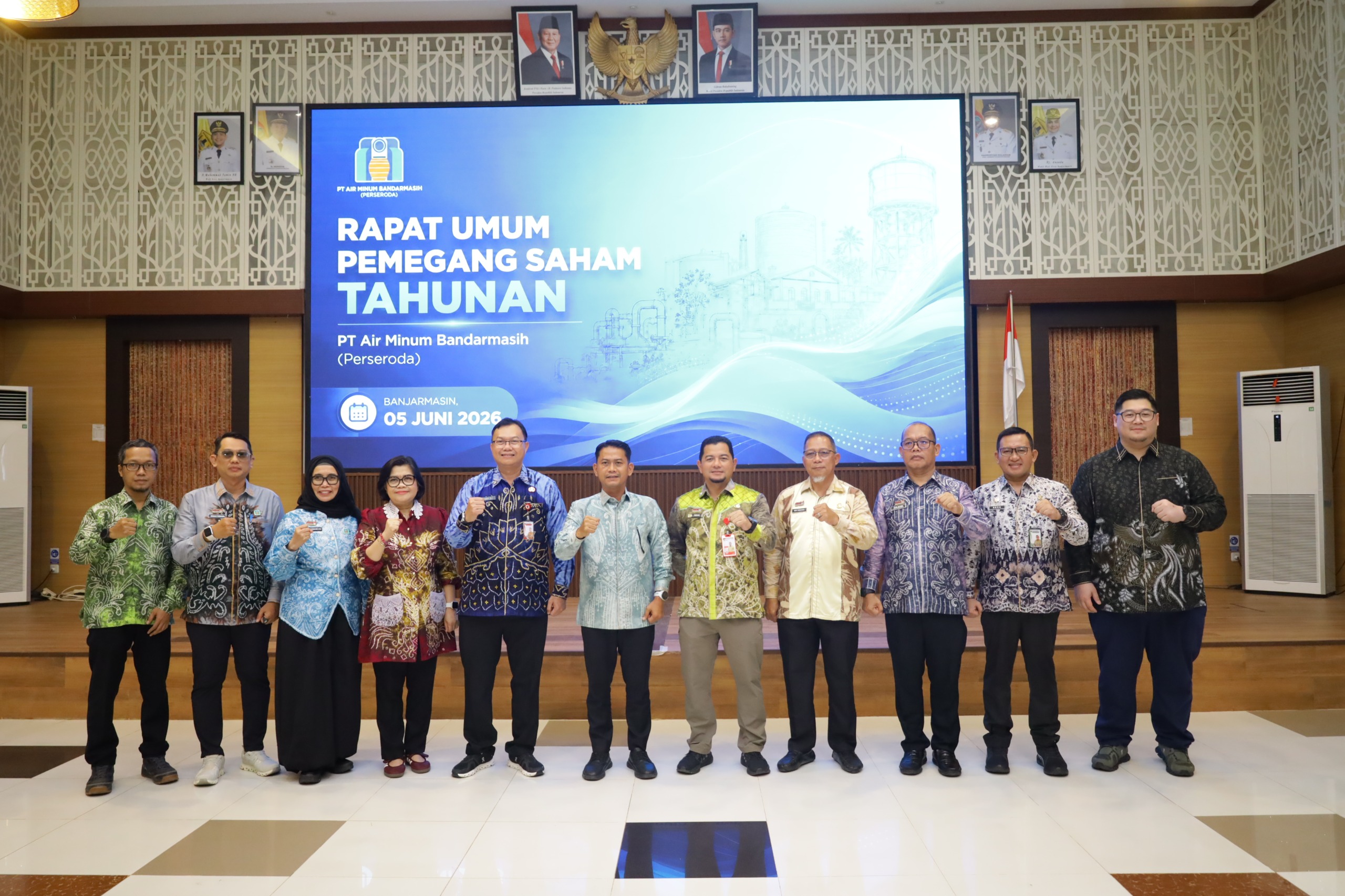Gelar RUPS, PAM Bandarmasih Siapkan Strategi Baru, Layanan Air Bersih Jadi Prioritas