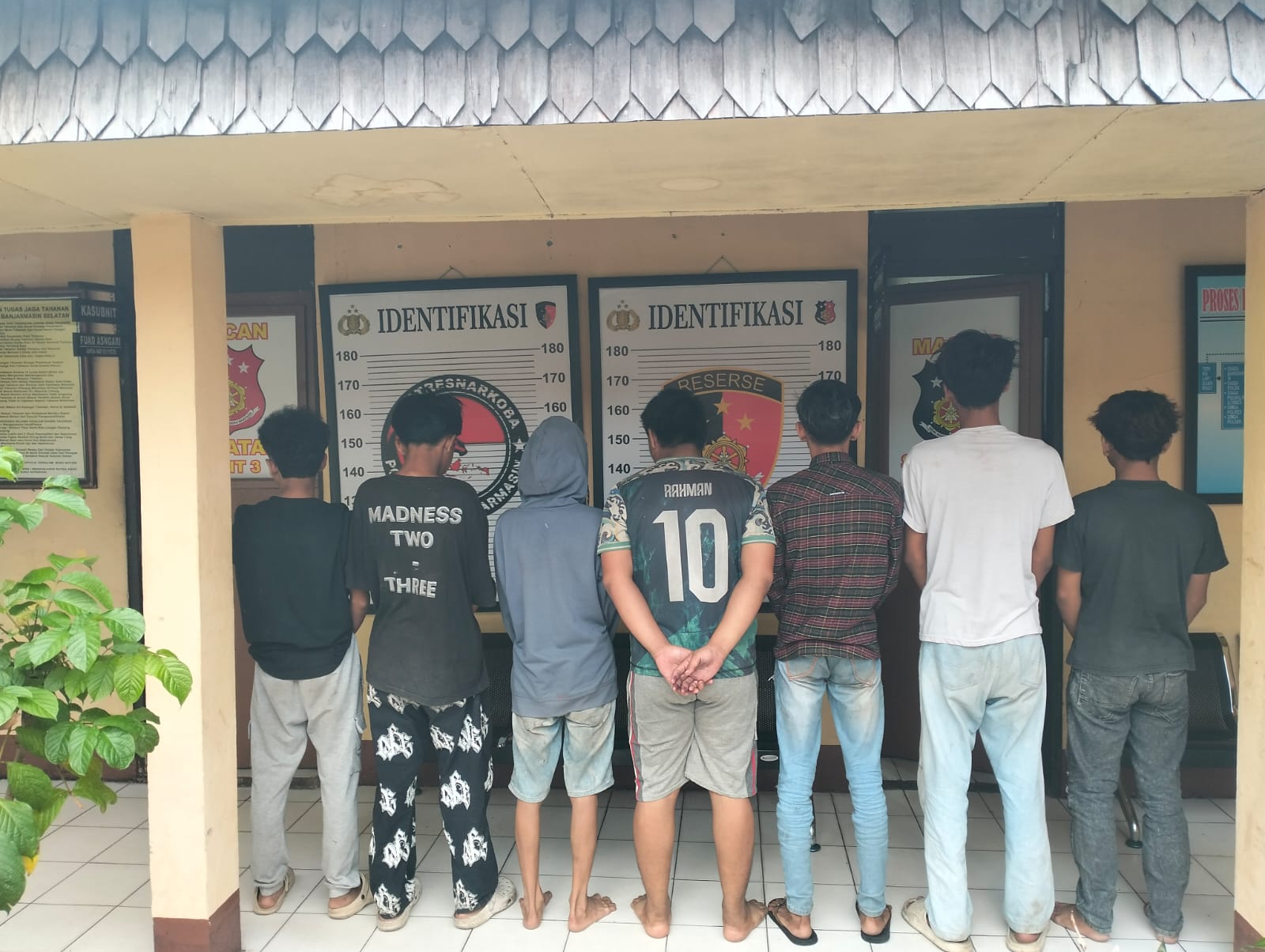 Polisi Amankan Dua Kelompok Remaja Tawuran di Jalan Tembus Mantuil Banjarmasin