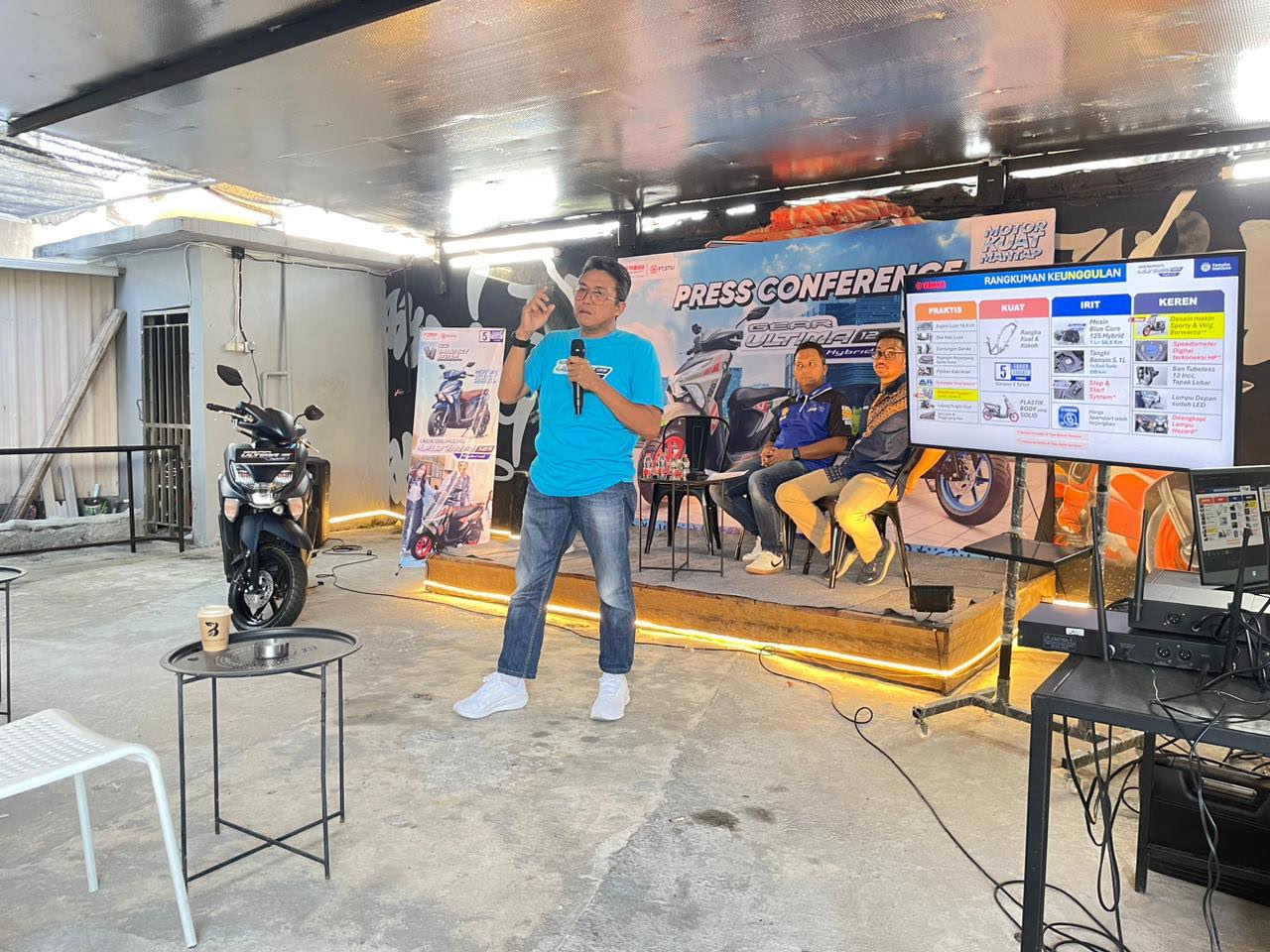 Varian Smart dan Solid Kini Hadir di Kalteng, Yamaha Gear Ultima Hybrid Siap Dukung Mobilitas Masyarakat