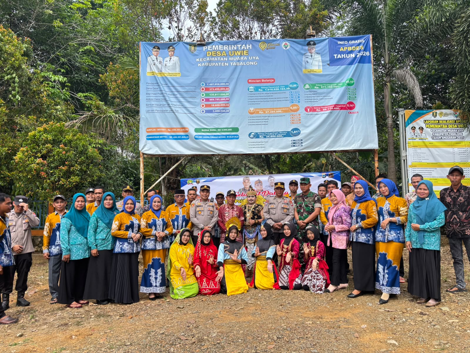 Fokuskan Sinergi Kamtibmas, Ditbinmas Polda Kalsel Lakukan Penilaian 3 Pilar di Desa Uwie Tabalong