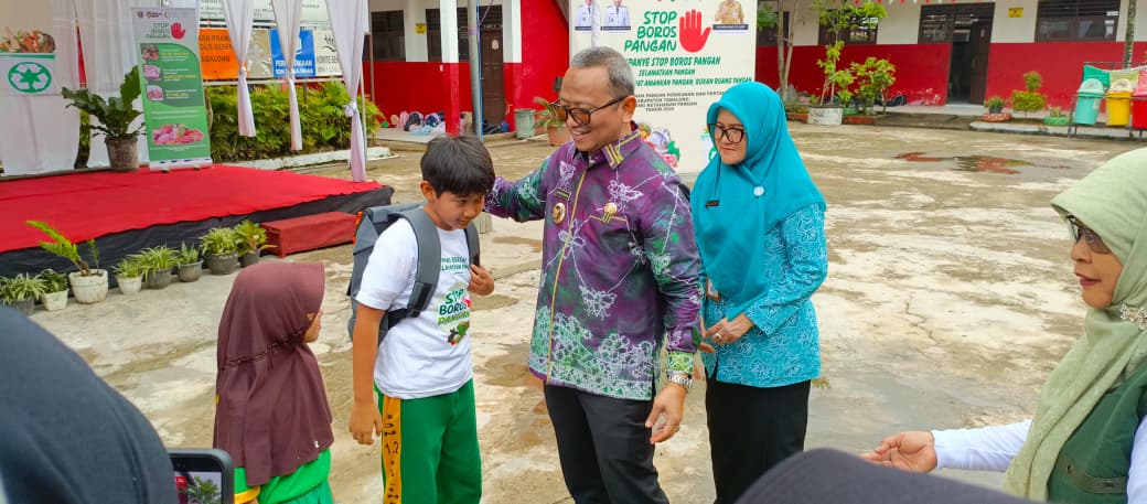 Sasar Siswa SD Jadi Pelopor "Piring Bersih", DKPPP Tabalong Kampanyekan Stop Boros Pangan