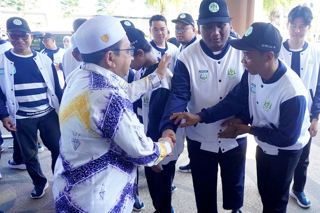 Berangkat ke Batola, Kafilah Kabupaten Banjar Pasang Target Pertahankan Gelar Juara Umum MTQN ke-37 Kalsel
