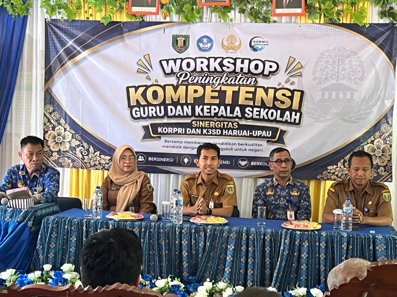 Korpri dan K3SD Haruai-Upau Tabalong Gelar Lokakarya Peningkatan Kompetensi Guru dan Kepala Sekolah