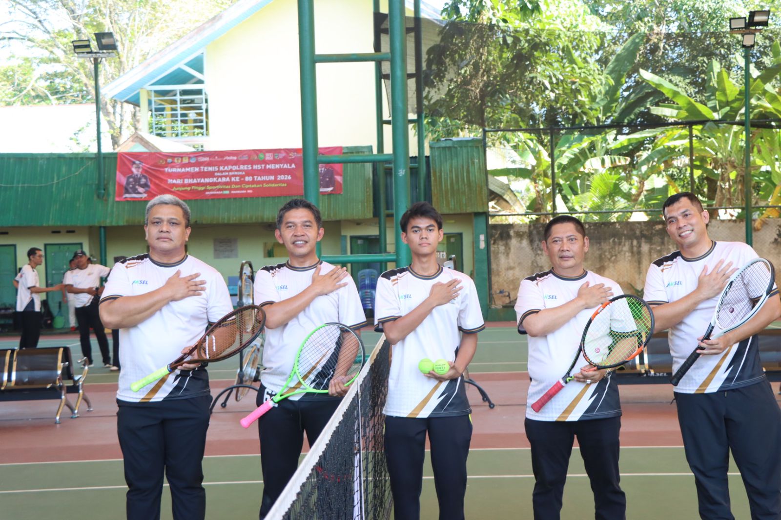 Turnamen Tenis Kapolres HST Cup 2026 Bangkitkan Kembali Olahraga Tenis di HST Setelah Vakum 15 Tahun