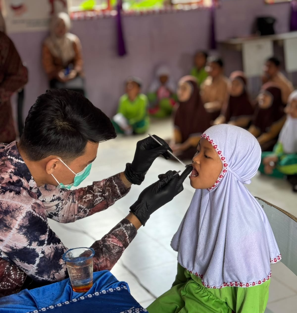 Lima Murid SDN 7 Sungai Danau Tanah Bumbu Cetak Dokter Gigi Cilik Digital Lewat Inovasi “SI PENDEKAR GIGI”