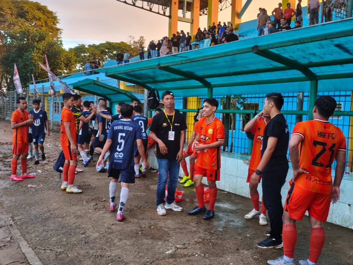 Evaluasi Usai Laga Panas AFC vs HAF FC, Panitia Bupati HST Cup Soroti Kinerja Wasit dan Pengamanan
