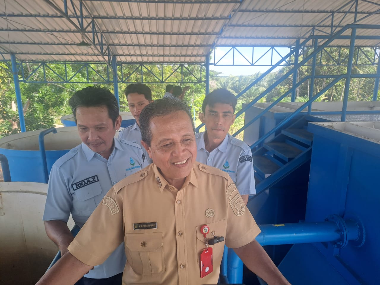 Atasi Krisis Air Bersih Akibat Kemarau, PTAM Berkah Banua Tanah Laut Maksimalkan Sungai Tabanio