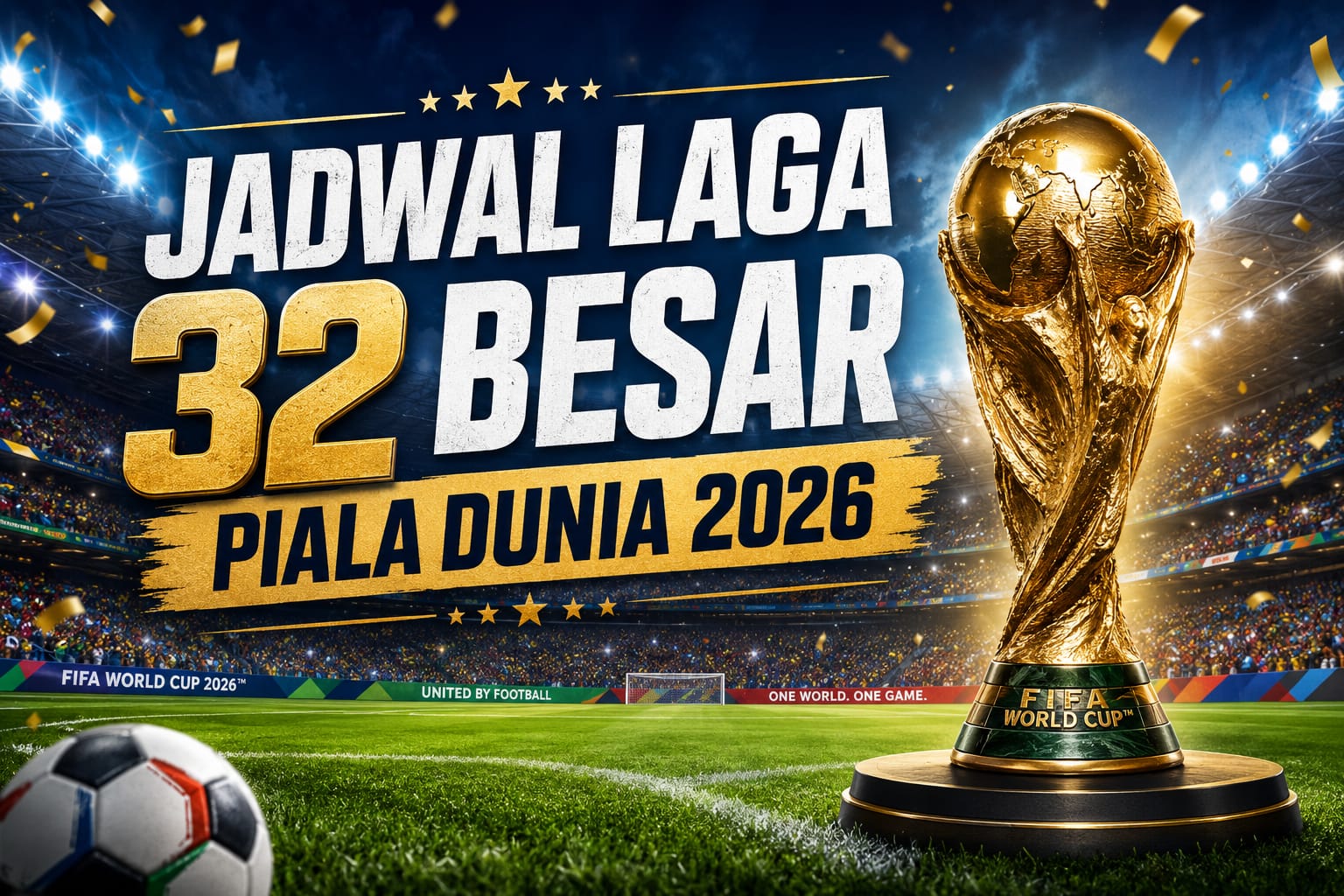 Malam Ini Kanada vs Afsel, Catat Jadwal Lengkap Laga 32 Besar Piala Dunia 2026, Live TVRI