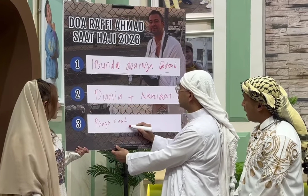 Tiga Doa Utama Raffi Ahmad di Tanah Suci, Doakan Ibu Husnul Khotimah hingga Mohon Anak Lagi
